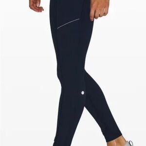 Fast Free HR 25” Tight Lululemon Navy Leggings